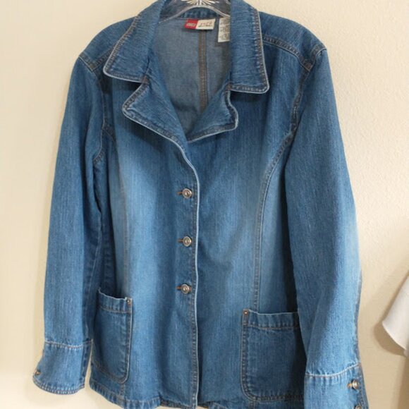 Faded Glory Women's Jean Jacket 1972 Special Editi Jackets & Blazers - JEAN JACKET - Faded Glory Women's Jean Jacket 1972 Special Edition